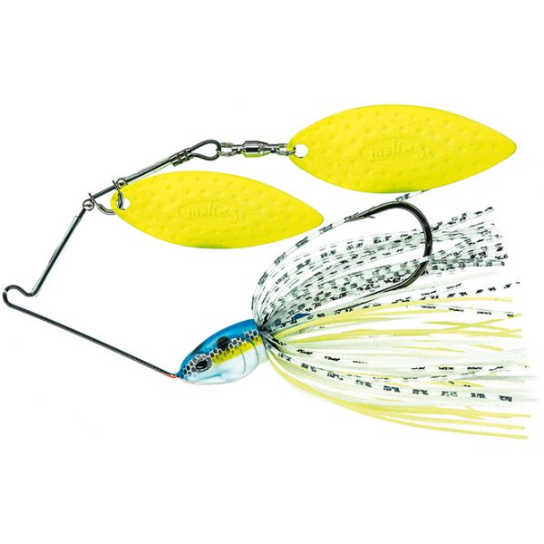 Molix Lover Titanium Spinnerbait - 1/2oz - Neon Charmer