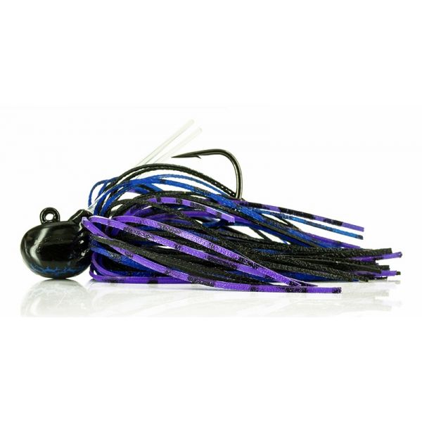 Molix Nano Jig - 1/4oz - Black Blue Purple