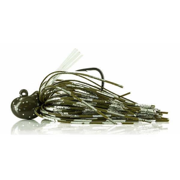 Molix Nano Jig - 1/4oz - Green Pumpkin Flash