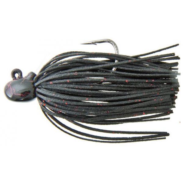 Molix Nano Jig - 3/32oz - Black Red Flake