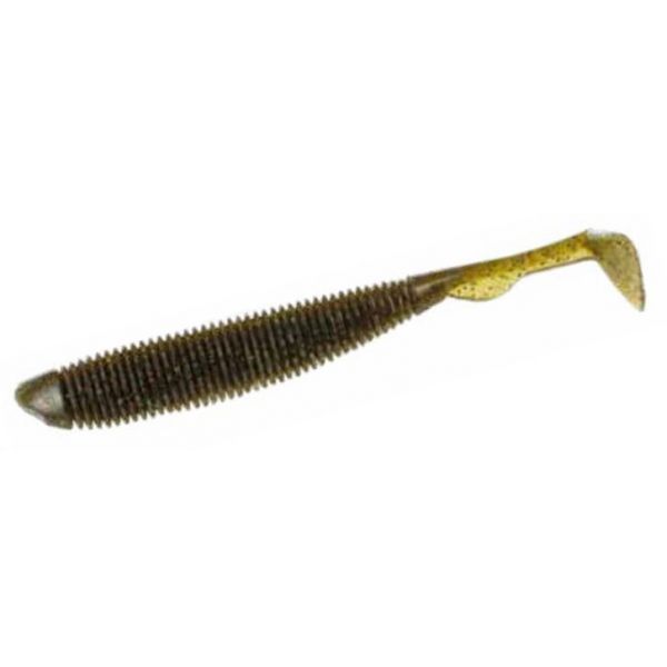 Molix RA Shad - 3.8in - Dark Green Pumplin