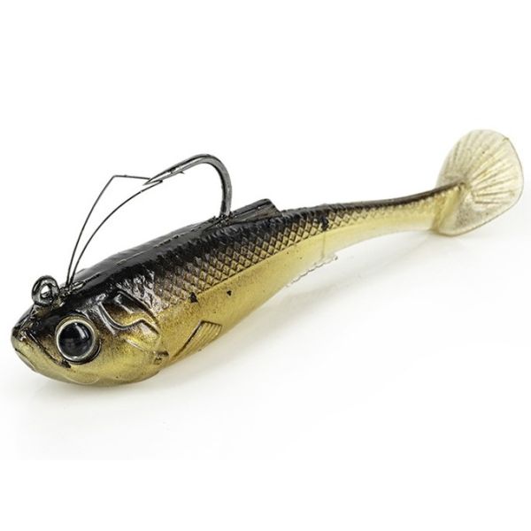 Molix RT Flip Tail Swimbait - 3in - Brown Gold