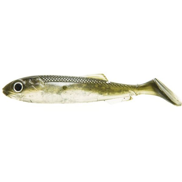 Molix Real Thing Shad - 3.5in - Ayu Silver Flake