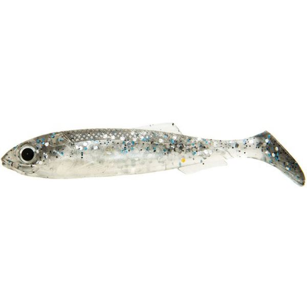 Molix Real Thing Shad - 3.5in - Ghost Gill