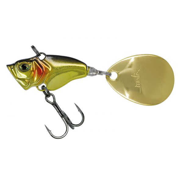 Molix Trago Spin Tail - 1/2oz - Giallo Metal