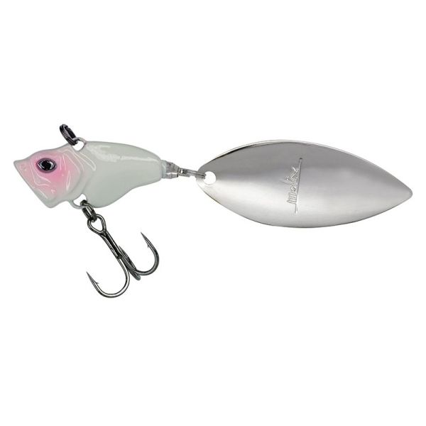 Molix Trago Spin Tail Willow - 1/2oz - Pearl White