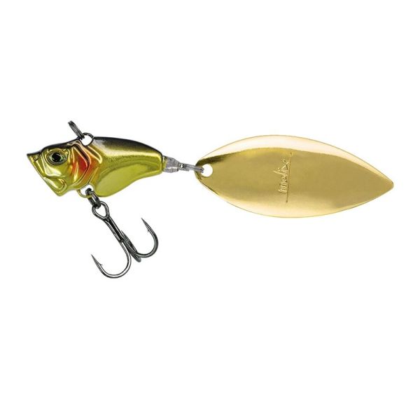 Molix Trago Spin Tail Willow - 1/2oz - Giallo Metal