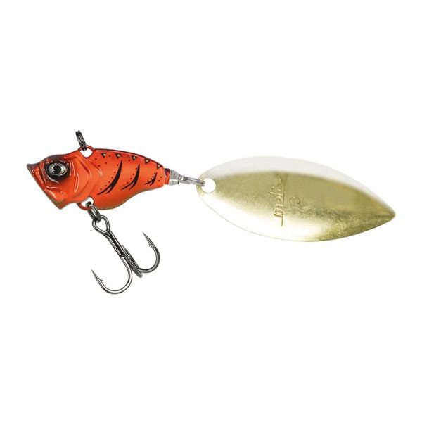 Molix Trago Spin Tail Willow - 1/2oz - WCC Red Craw