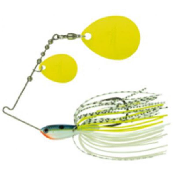 Molix Water Slash DC Spinnerbait - 1/2oz - Neon Charmer