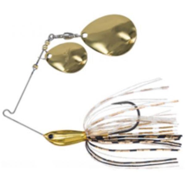 Molix Water Slash DC Spinnerbait - 1/2oz - Gold Shiner