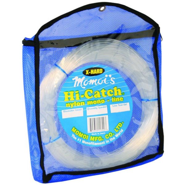 Momoi 11400 X-Tra Hard Mono Leader - Clear White - 400 lb. - 100 yd.