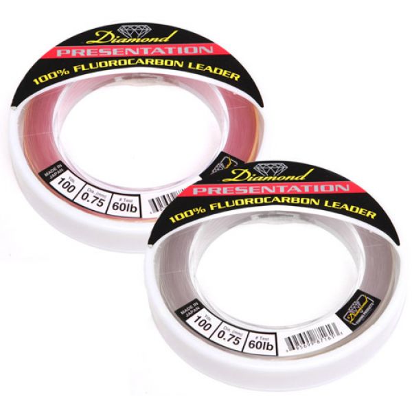 Momoi 87015 Diamond Presentation Fluorocarbon 25yds