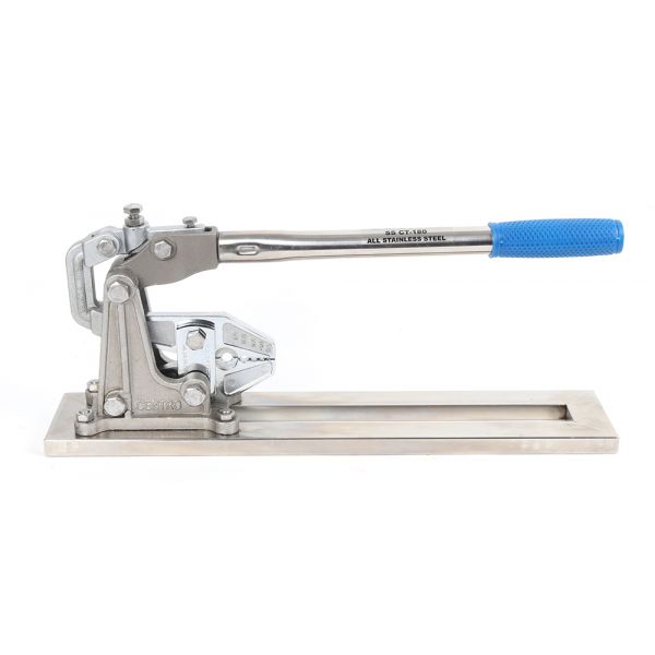 Momoi CT-180 Stainless Steel Bench Crimper