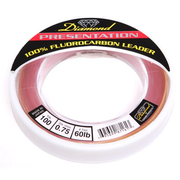 Momoi Diamond Presentation Fluorocarbon-100ft Coils