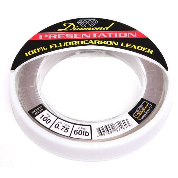 Momoi Diamond Presentation Fluorocarbon 500yd 100lb Spool