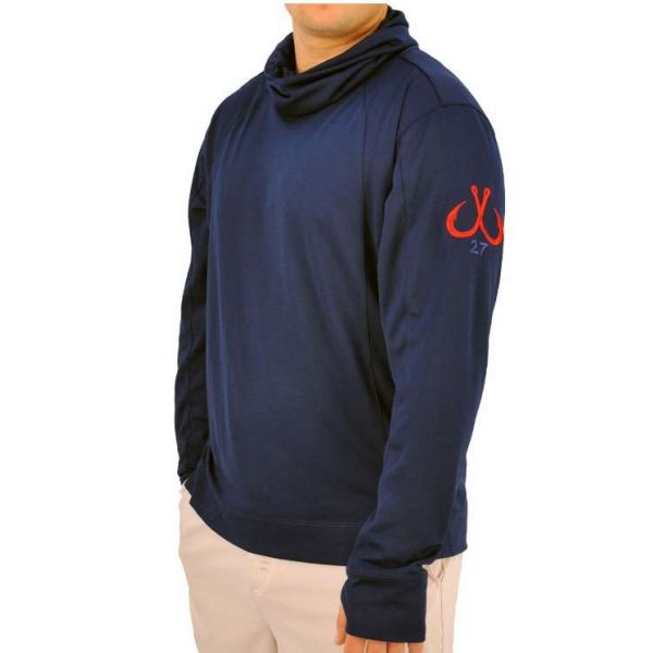 Montauk Tackle Funnel Neck L/S Shirt - RT27 Navy - Small