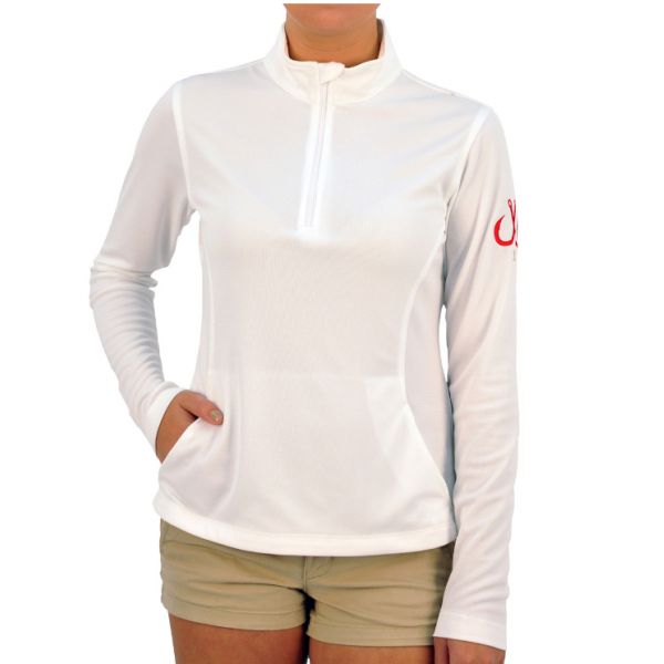 Montauk Tackle Company Women's Performance 1/4 Zip Shirts