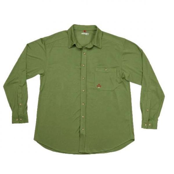 Montauk Tackle RT27Grn Light Weight Performance Shirt - Large