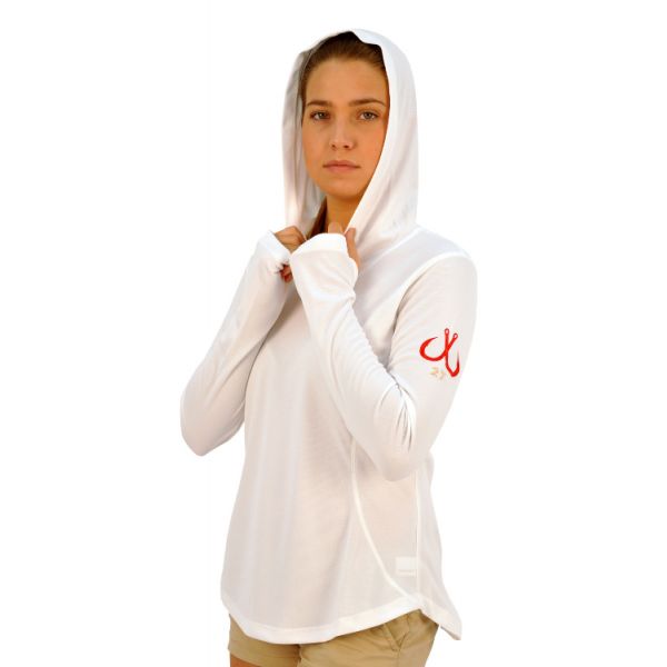 Montauk Tackle Company Womens Performance Hoodie Shirts