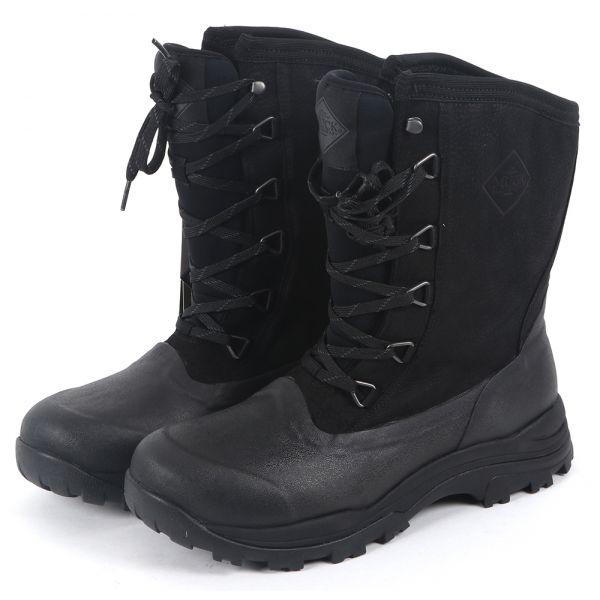 Muck Boots Arctic Outpost Lace Mid Boots - Black 10