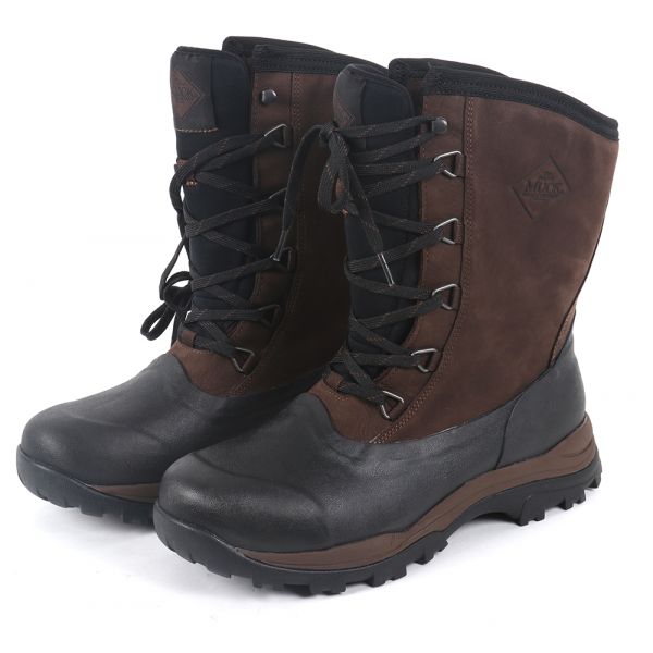 Muck Boots Arctic Outpost Lace Mid Boots - Brown 10