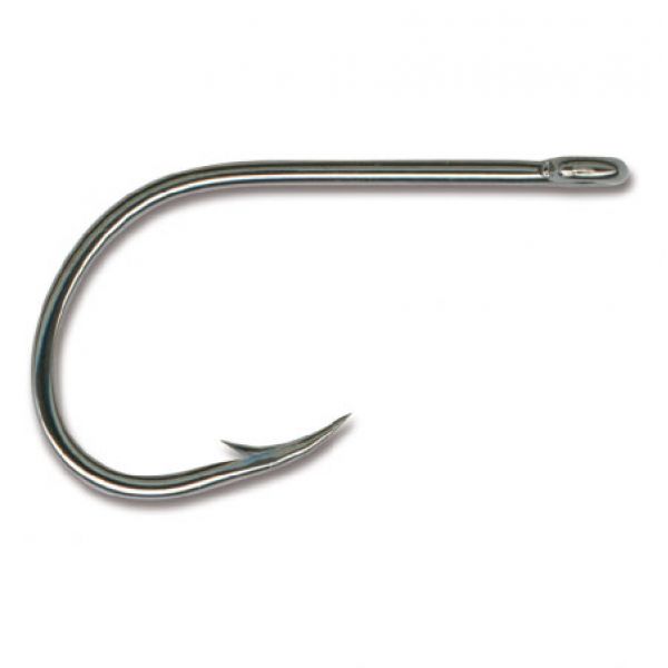 Mustad 10848NP-BN Open Eye Siwash Hook 6pk