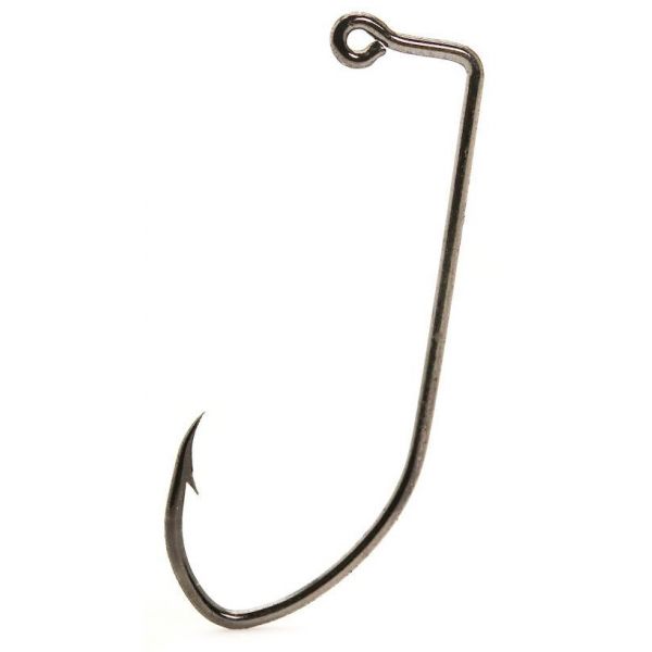 Mustad 32500 1X Skipjack Black Nickel Jig Hooks - 100 Pack - 1