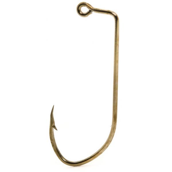 Mustad 32500 1X Skipjack Bronze Jig Hooks - 100 Pack - 1