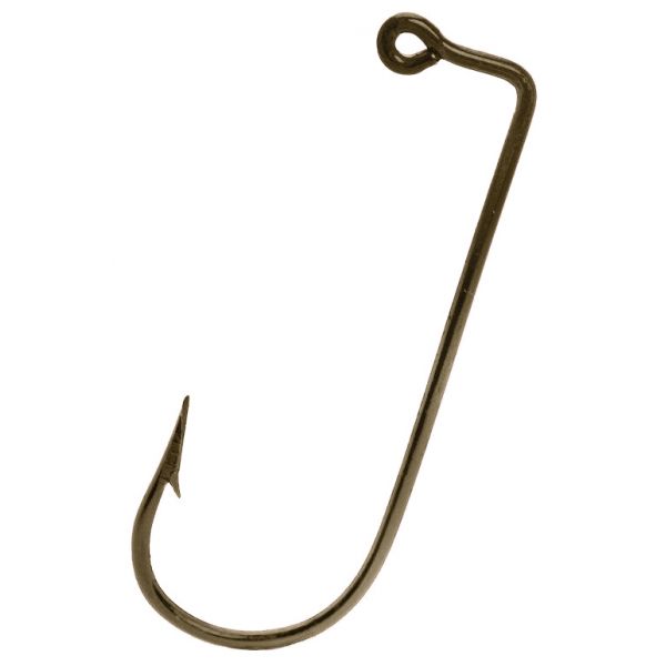 Mustad 32570 1X Bronze RB Jig Hooks - 100 Pack - 1/0