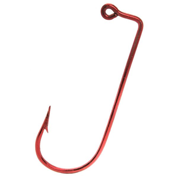 Mustad 32570 1X Red RB Jig Hooks - 100 Pack - 1/0