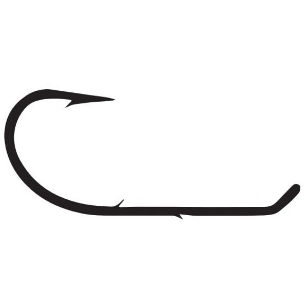 Mustad 3400-BN O'Shaughnessy Hook - 1/0 - 50 Pack