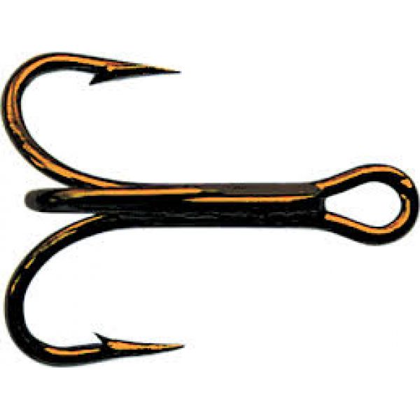 BEST PRICE ON 5 Pack of Size 10 Mustad 3550R Treble Red Fishing Bait Hooks 