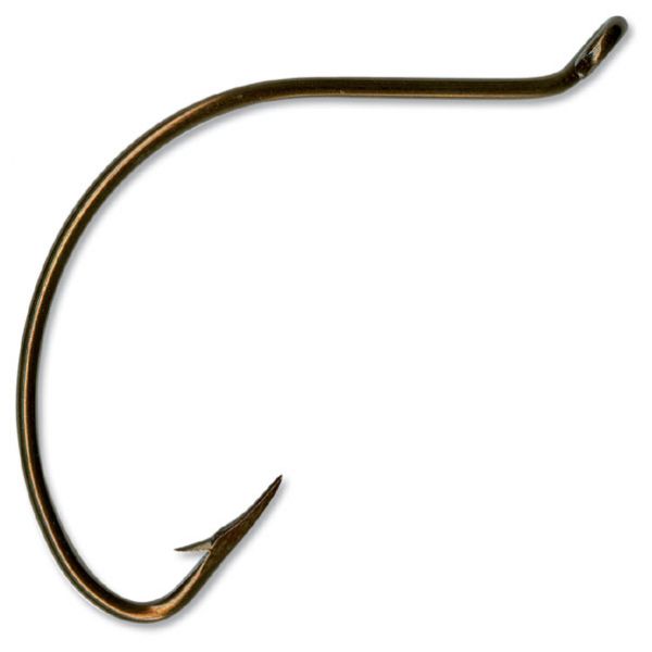 Mustad 37160-BR Wide Gap Hooks - 50 Pack