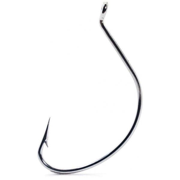 Mustad 37160S-SS-1/0-8 Wide Gap Croaker Hook - Size 1/0 - 8 Pack