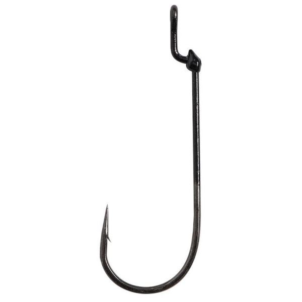 Mustad 39808NP-BN Big Bite Grip-Pin Offset Worm Hook - 2/0 - 5 Pack