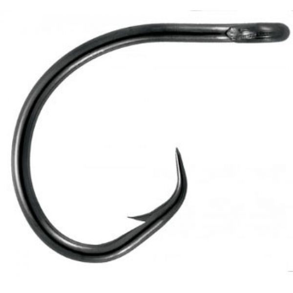 25 Mustad 39931NP-BN Ultra Point Size 9/0 Inline 1X Long Circle Hooks 2X Strong 