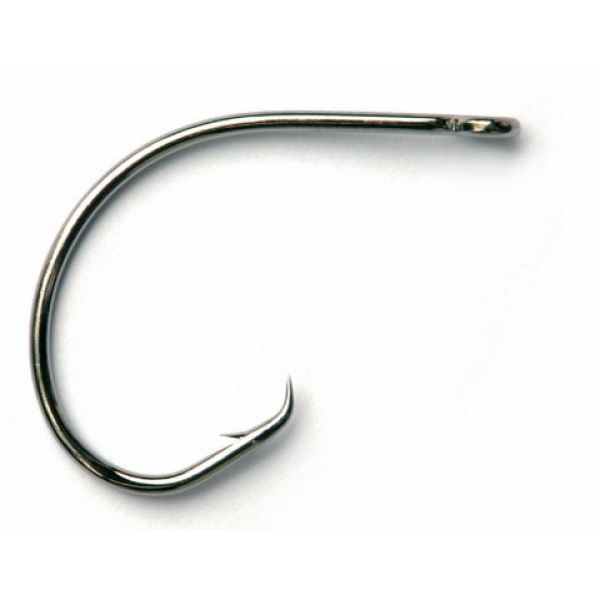 Mustad Super Fine Wire Circle - Straight Shank 7/0 Hook 100pk