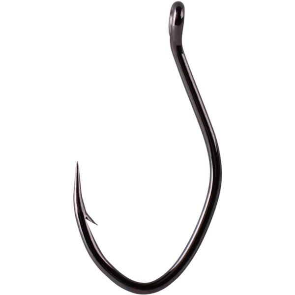 Mustad 412NP-BN 3X Skipjack Bend Beak Bait Hook - 1 - 10 Pack