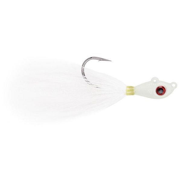 Mustad BEB-1/2-GG Big Eye Bucktail Jig 1/2oz Glow