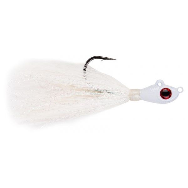 Mustad BEB-1/2-WH Big Eye Bucktail Jig 1/2oz White