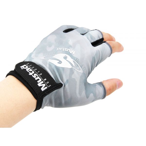 Mustad Sun Gloves - Medium