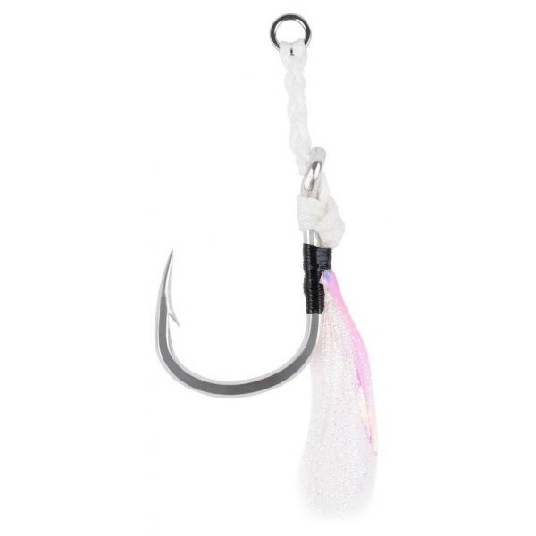 Mustad Heavy Duty Jigging Assist Rig with White Flash 4/0