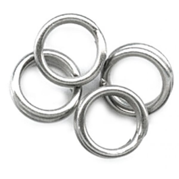 Mustad MA033 Stainless Steel Split Rings - 3.6mm - 10 Pack