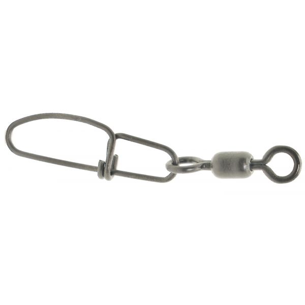 Mustad MA103 Stainless Steel Crane Snap Swivel - 1/0 - 5 Pack
