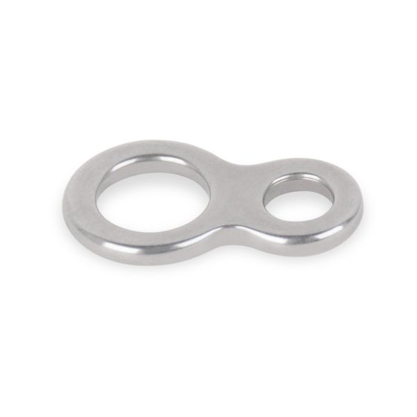 Mustad MA107 Stainless Steel 8-Shape Ring - M - 6 Pack