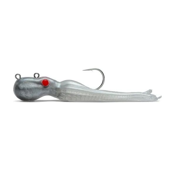 Mustad Mini InkVader Double Assist Jig - 20g - Glow Devil