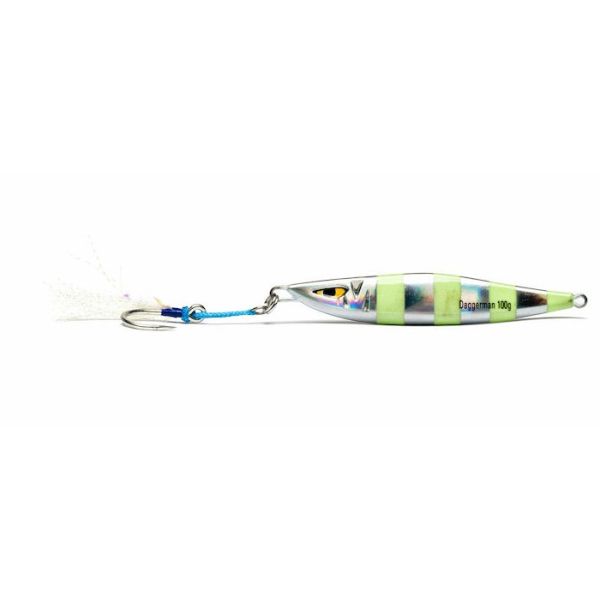 Mustad Daggerman Vertical Jig - 100g - Full Chrome