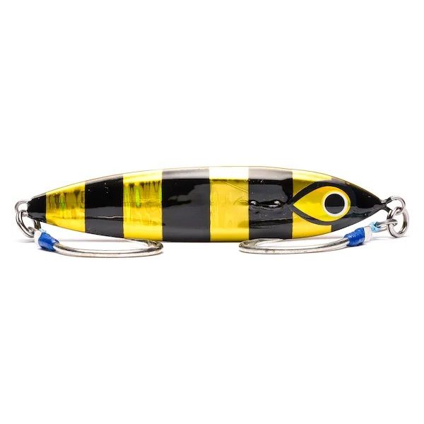 Mustad Wingman Slow Fall Vertical Jig - 100g - Bumblebee