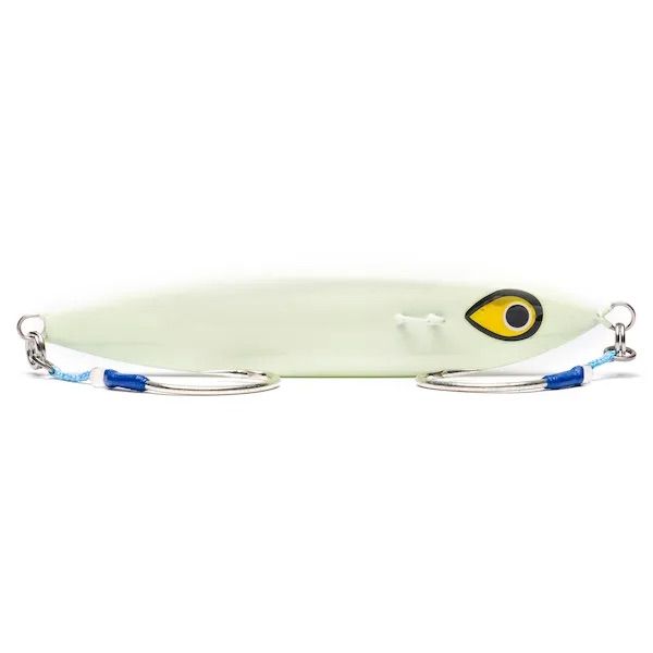 Mustad Wingman Slow Fall Vertical Jig - 100g - Glow