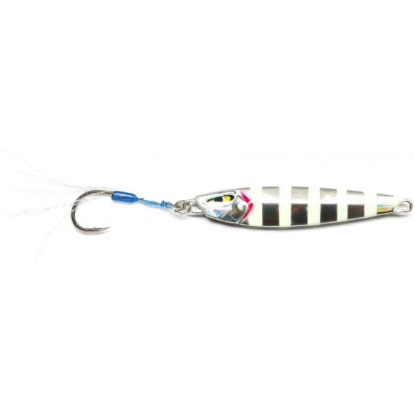 Mustad Tracershot Jig - 15g - Flash Zebra